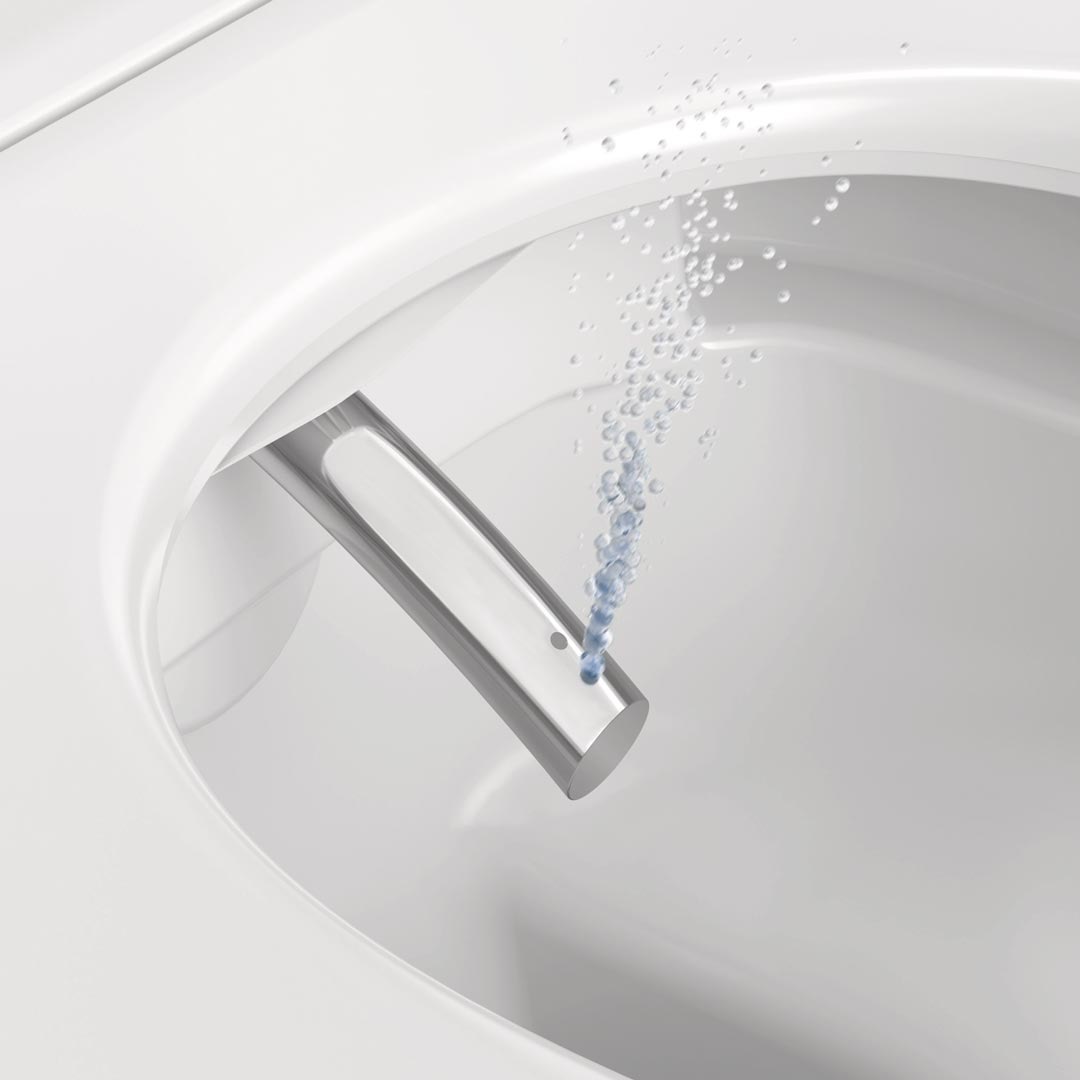 Lavado femenino de un asiento SensoWash