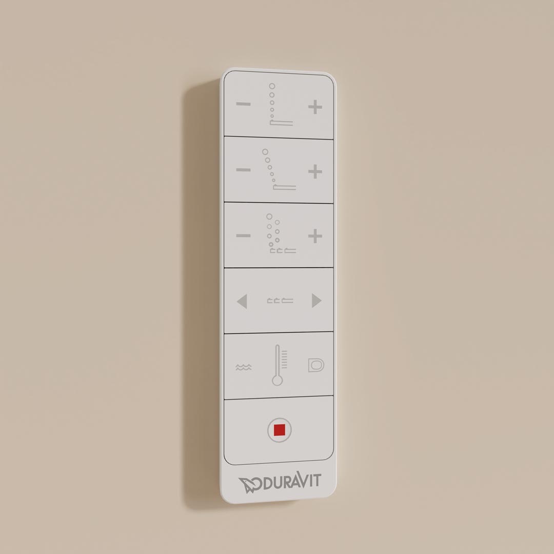 Control remoto de un inodoro SensoWash