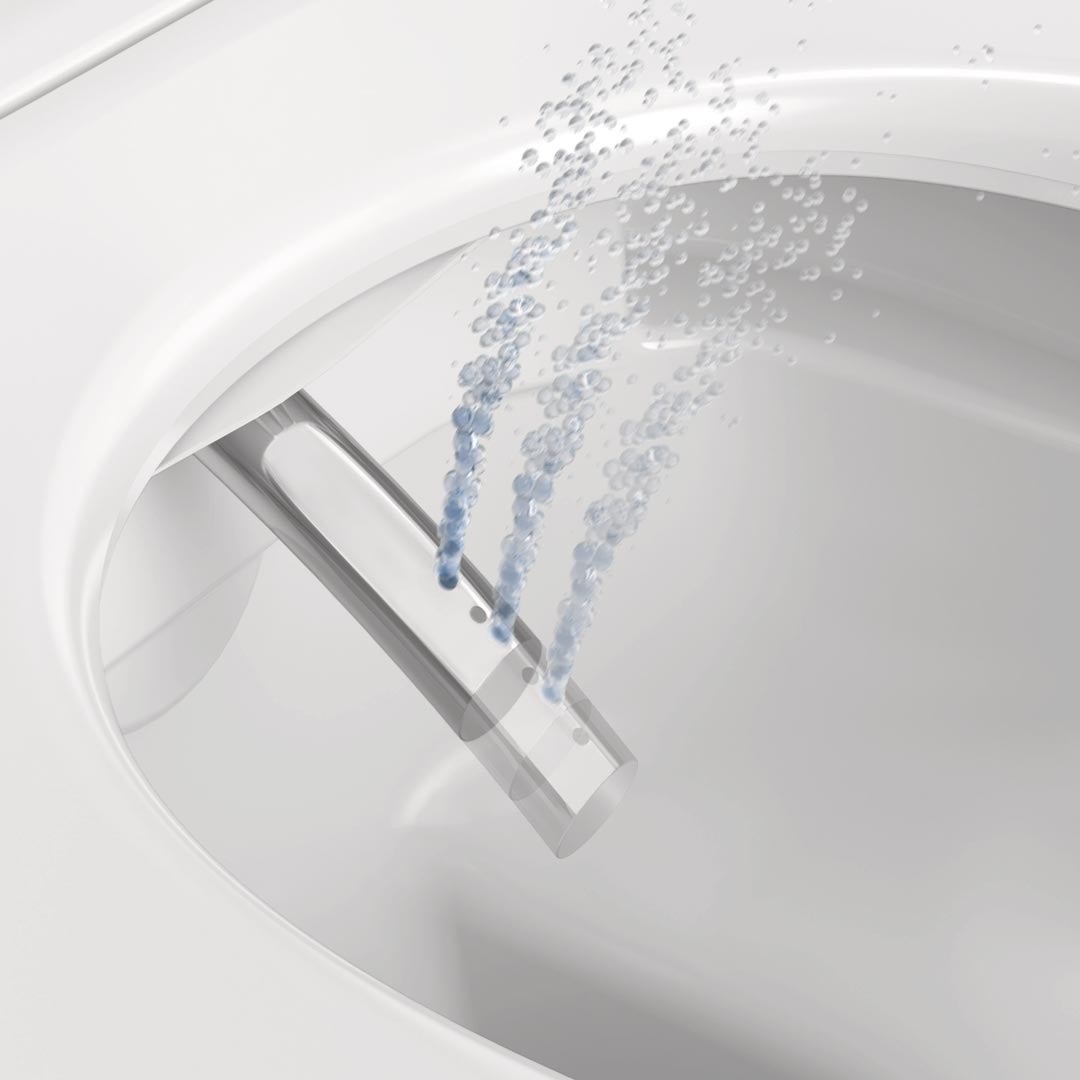 Lavado confort de un asiento SensoWash