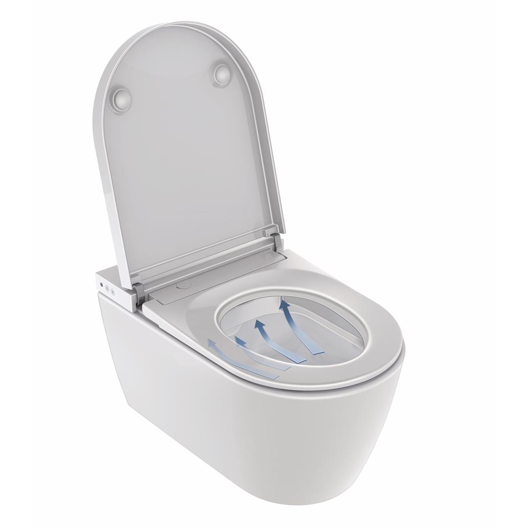 Extracción de olores en asientos SensoWash