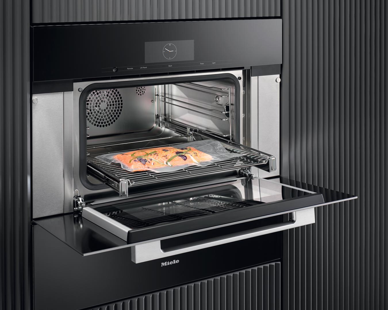 Cocción Sous-vide en un horno a vapor Miele