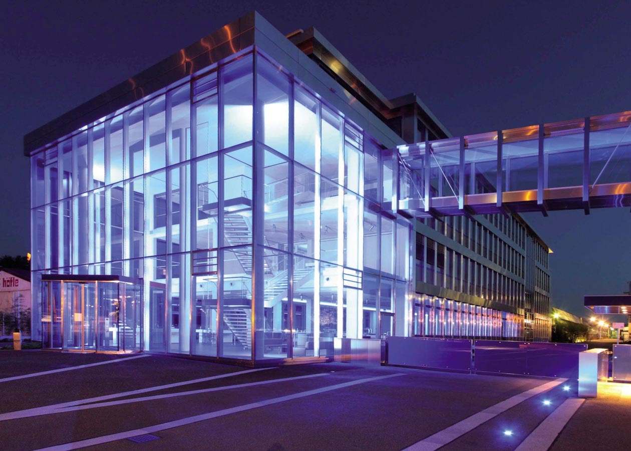 Oficinas de Blanco Edificio de oficinas de Blanco en Oberderdingen, Alemania