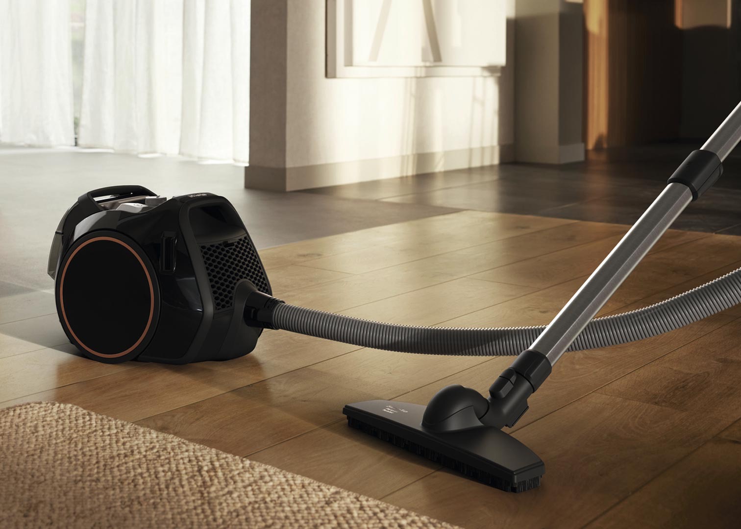 Aspiradora Boost CX1 de Miele Aspiradora Boost CX1 de Miele en un hogar