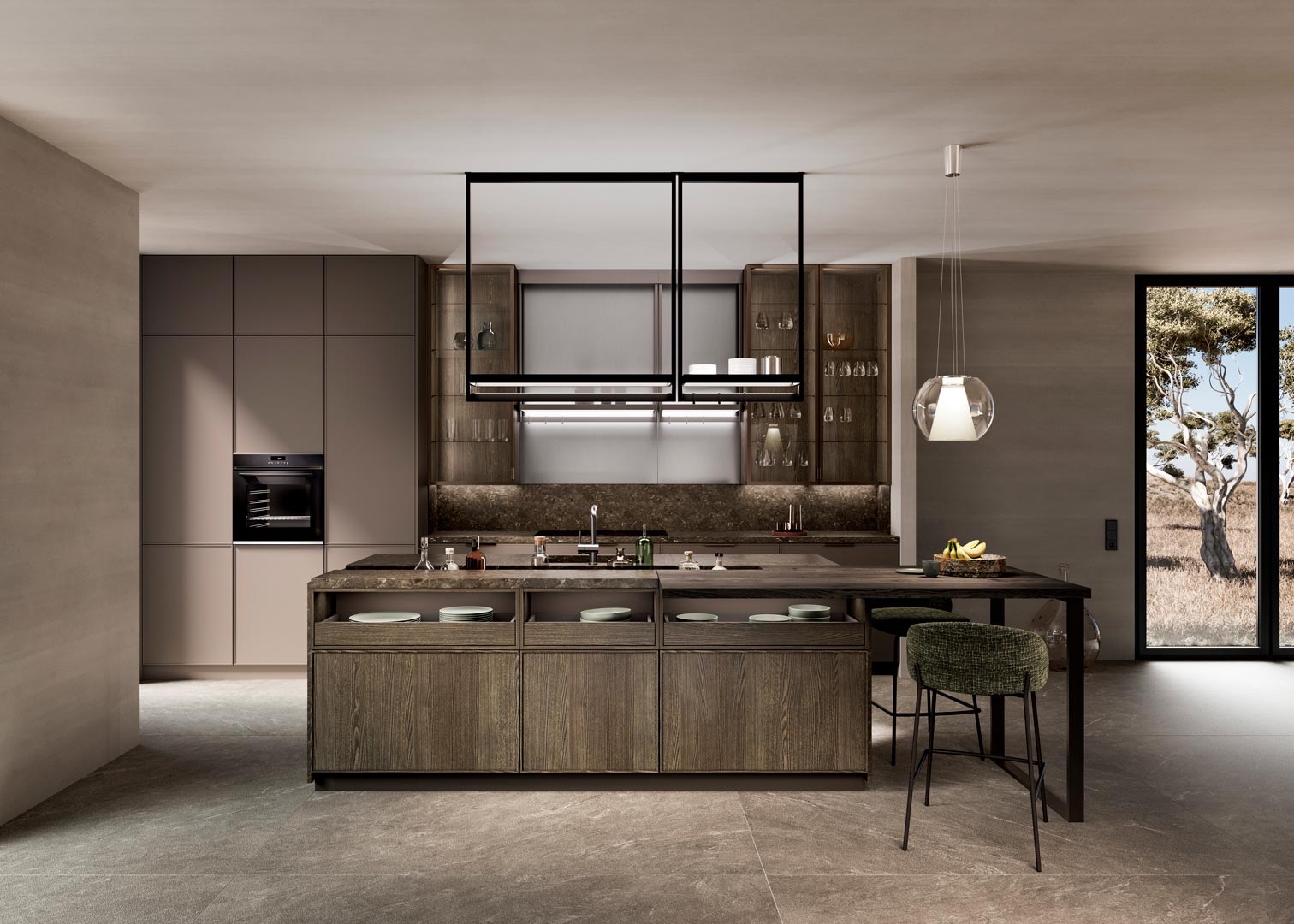 Cocina WAKUU de Leicht